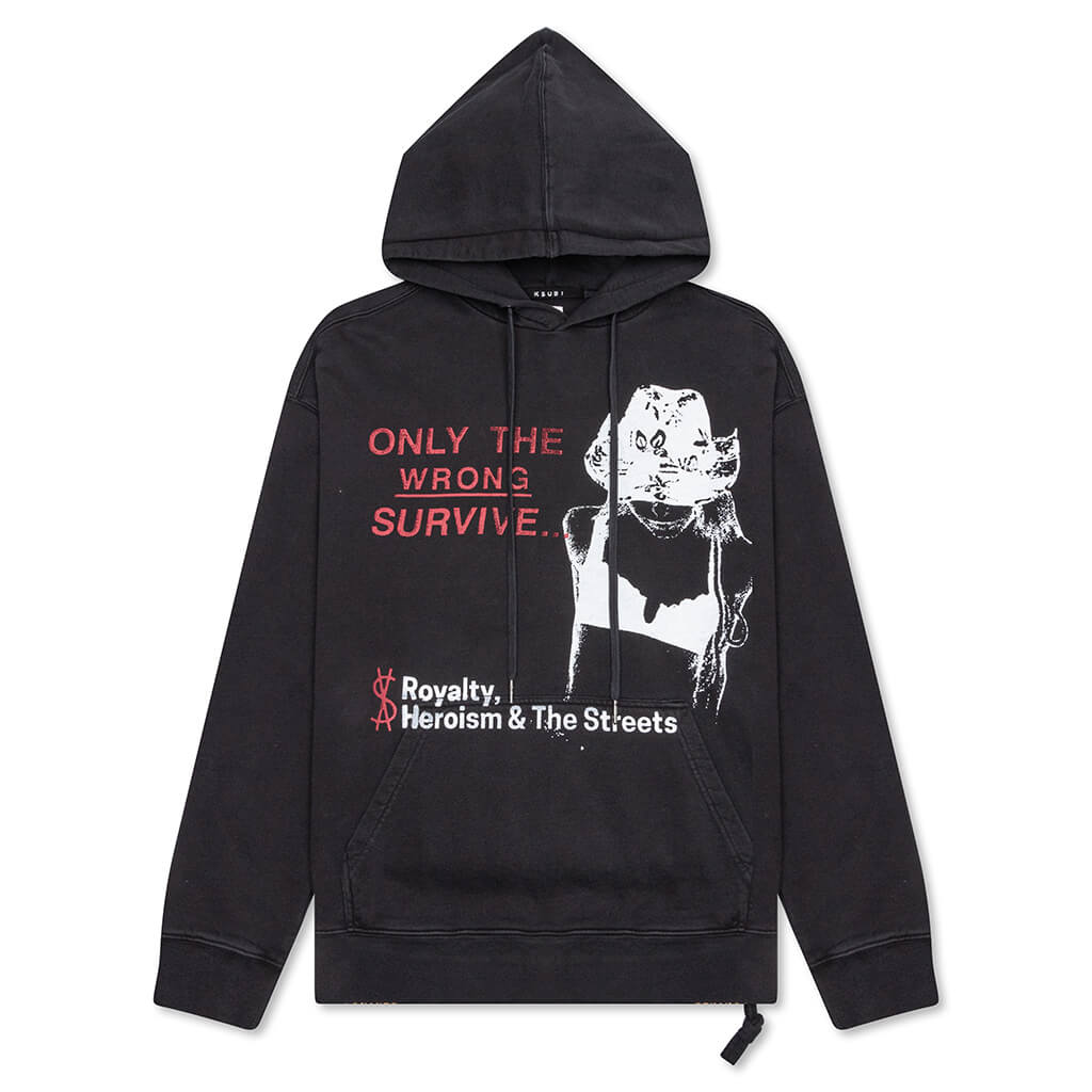 Survive Biggie Hoodie - Jet Black