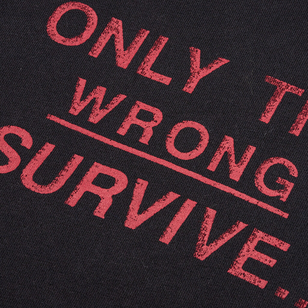 Survive Biggie Hoodie - Jet Black