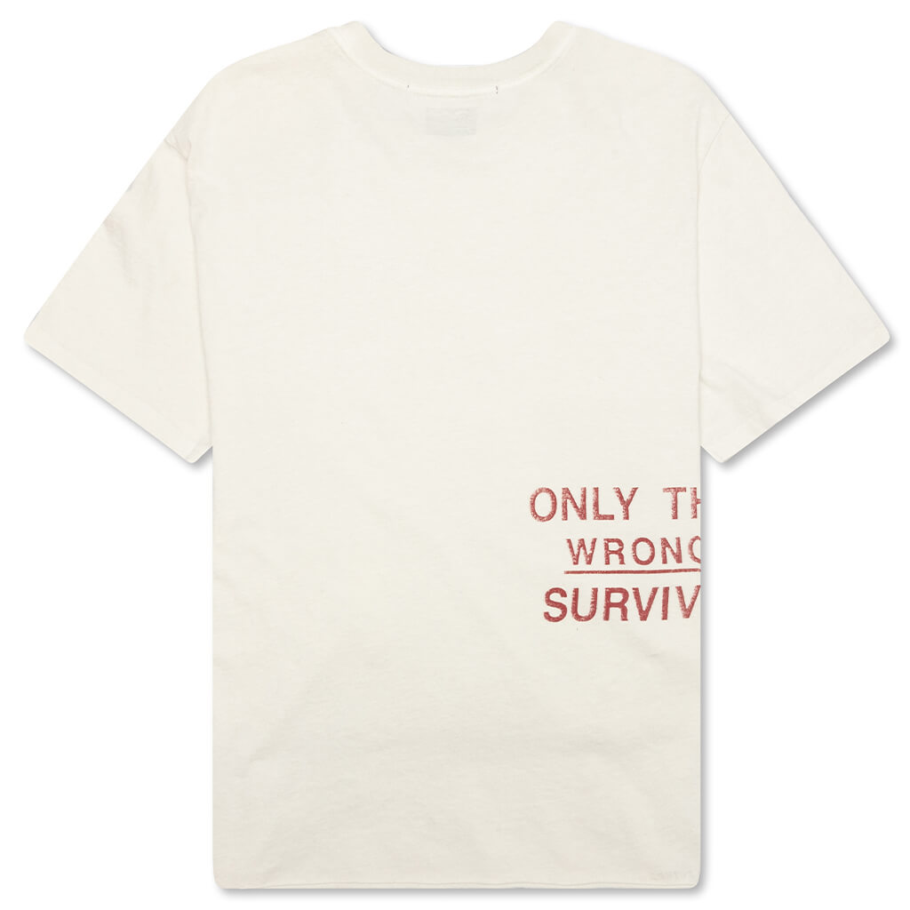 Survive Biggie S/S Tee - Chalk
