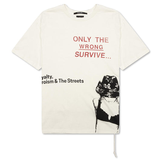 Survive Biggie S/S Tee - Chalk