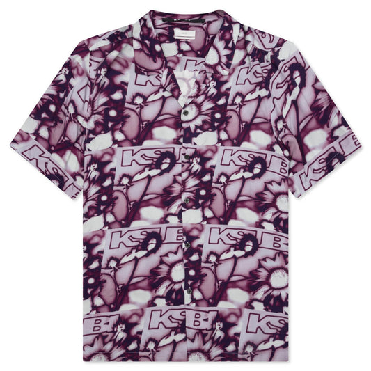 UV Flower Resort S/S Shirt - Ultra