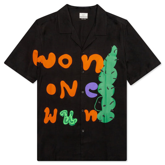 Won Wun S/S Shirt - Black