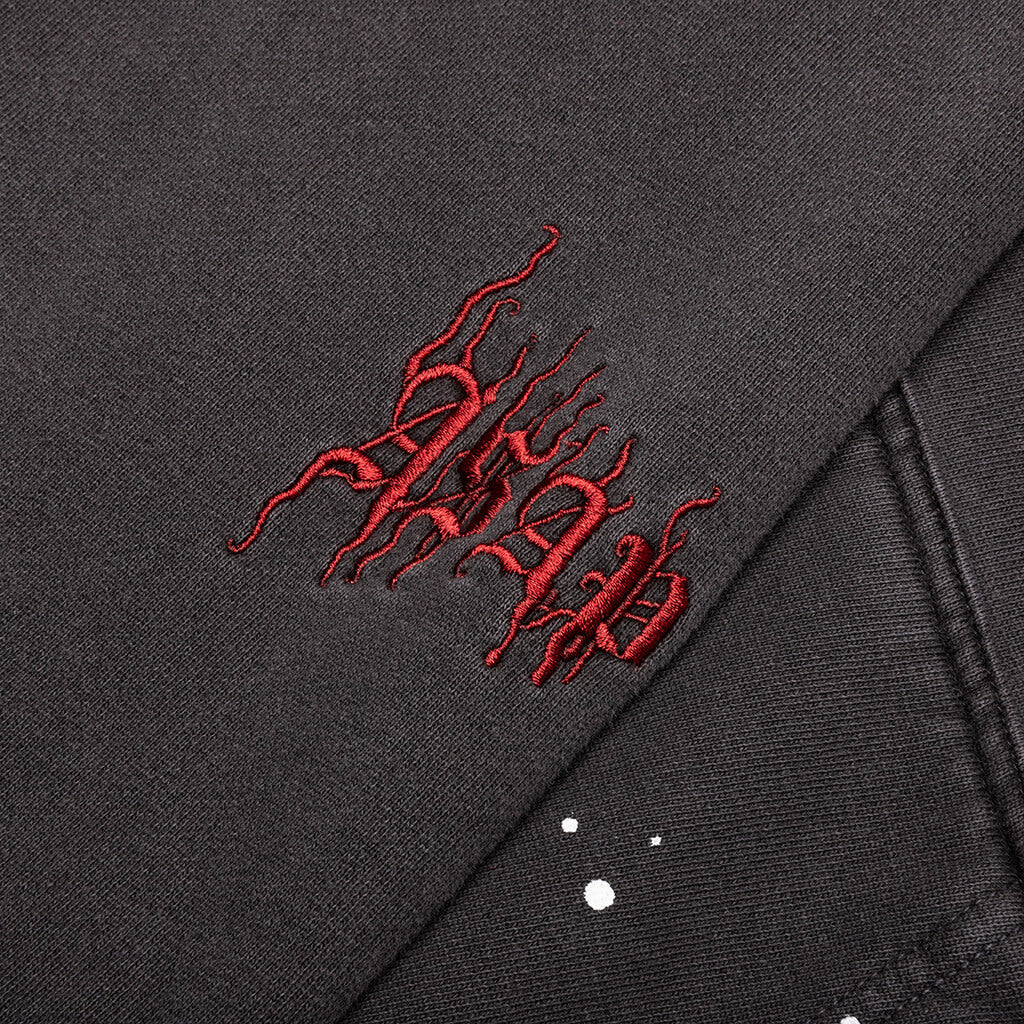 Ksubi x ASAP TyY Biggie Hoodie - Faded Black