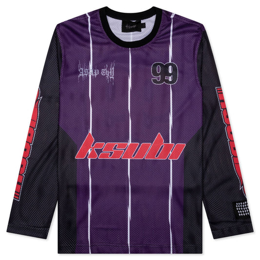 Ksubi x ASAP TyY Moto Jersey - Purple