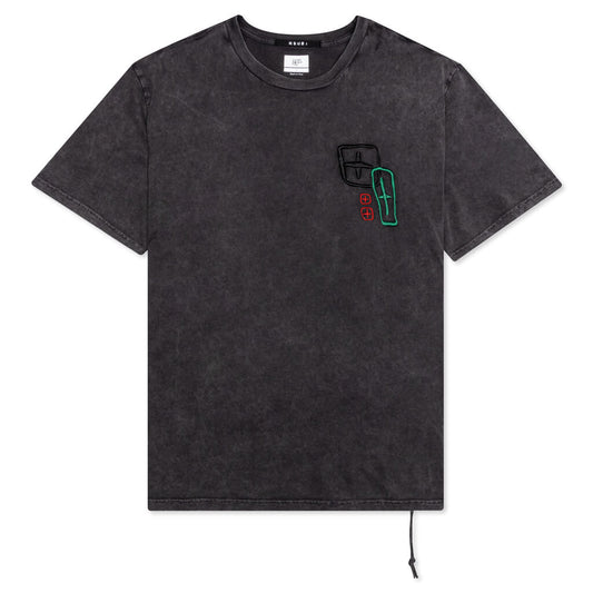 Ksubi x HidjiWorld Always Bee Biggie S/S Tee - Charcoal