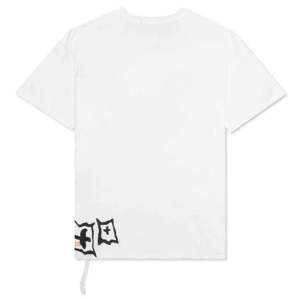 Ksubi x HidjiWorld Bball Biggie S/S Tee - White