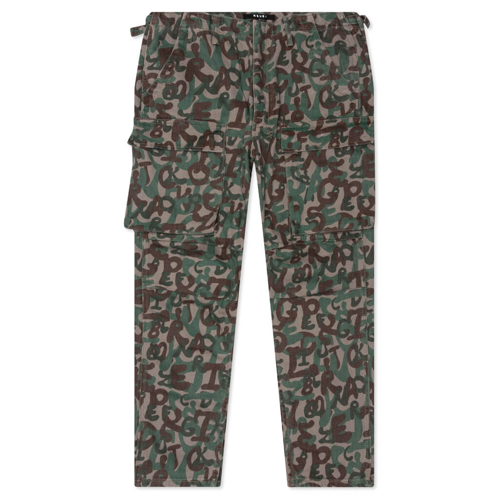 Ksubi x HidjiWorld Frequency Cargo Pant - Camo