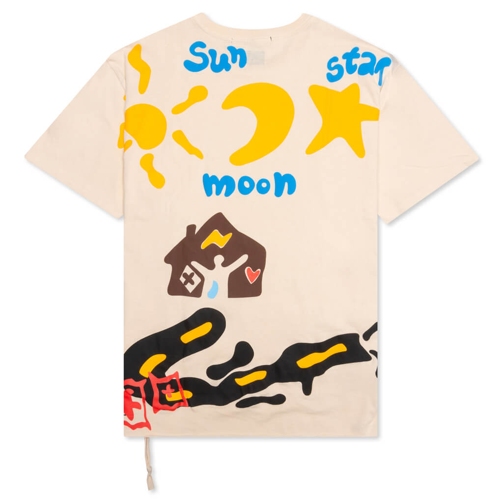 Ksubi x HidjiWorld Jump Biggie S/S Tee - Ecru