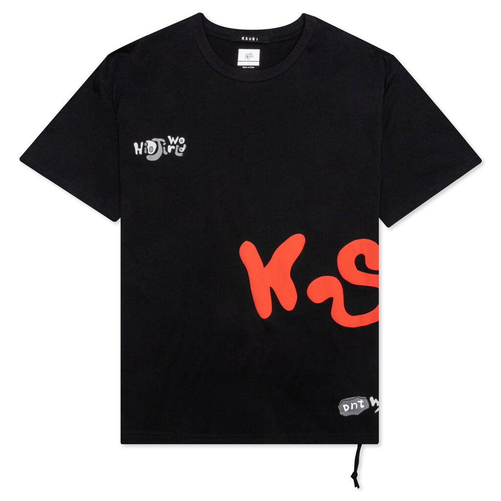 Ksubi x HidjiWorld Side Walk Biggie S/S Tee - Black
