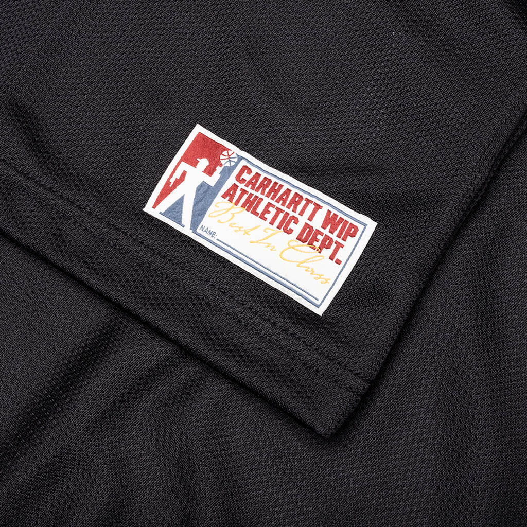 L/S Detroit Mesh T-Shirt - Black/Conifer/Wax