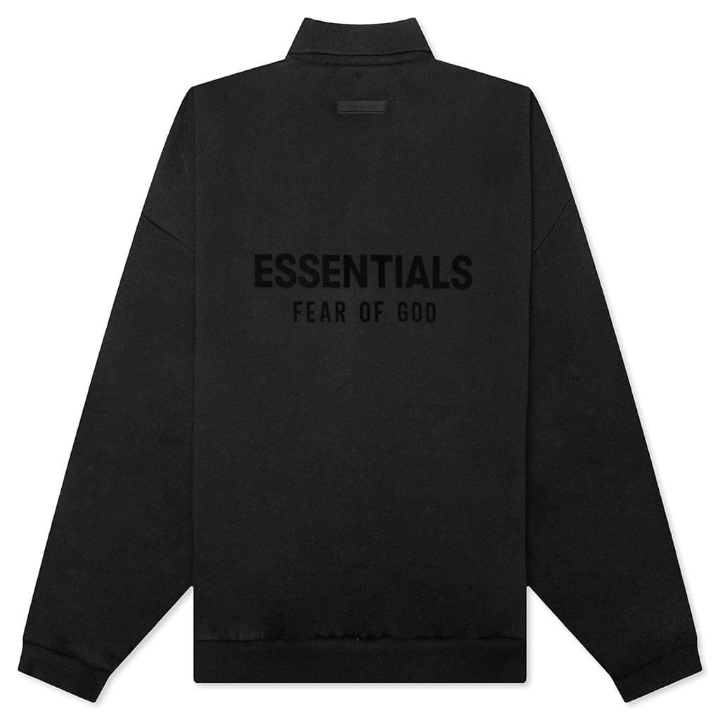 L/S Polo - Jet Black