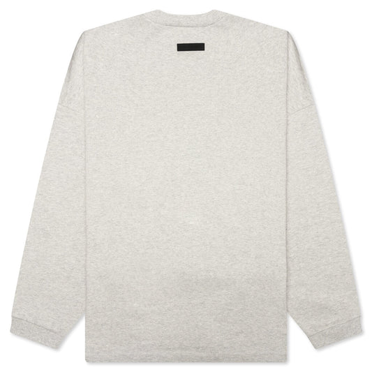 L/S T-Shirt - Light Heather Grey