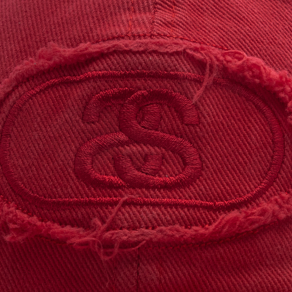 Low Profile Pill Strapback - Red