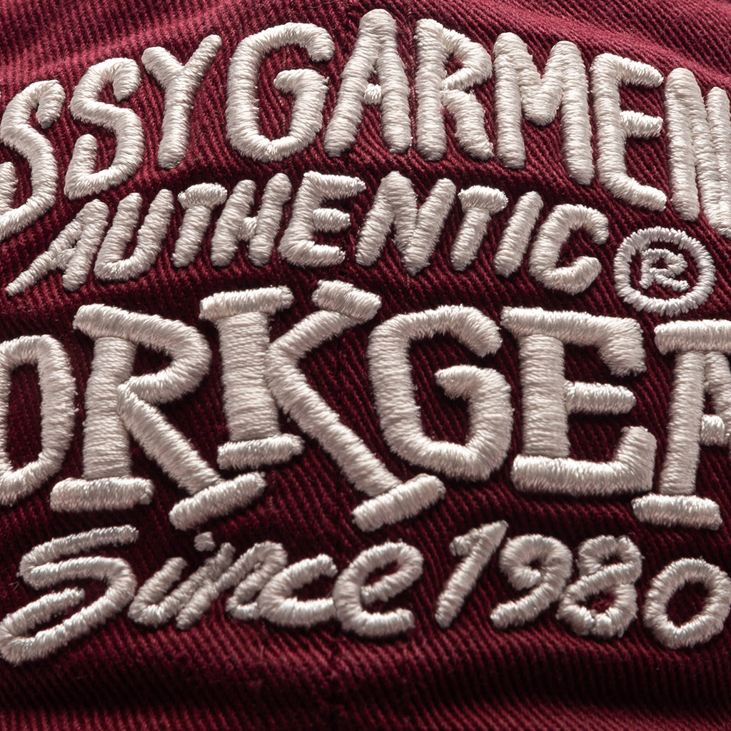 LP Workgear Strapback Cap - Wine
