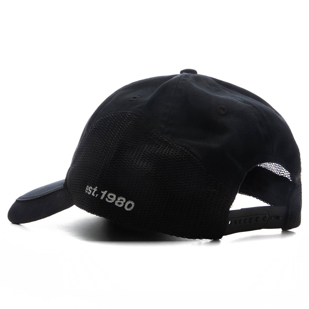 LP Service Mesh Strapback Cap - Black