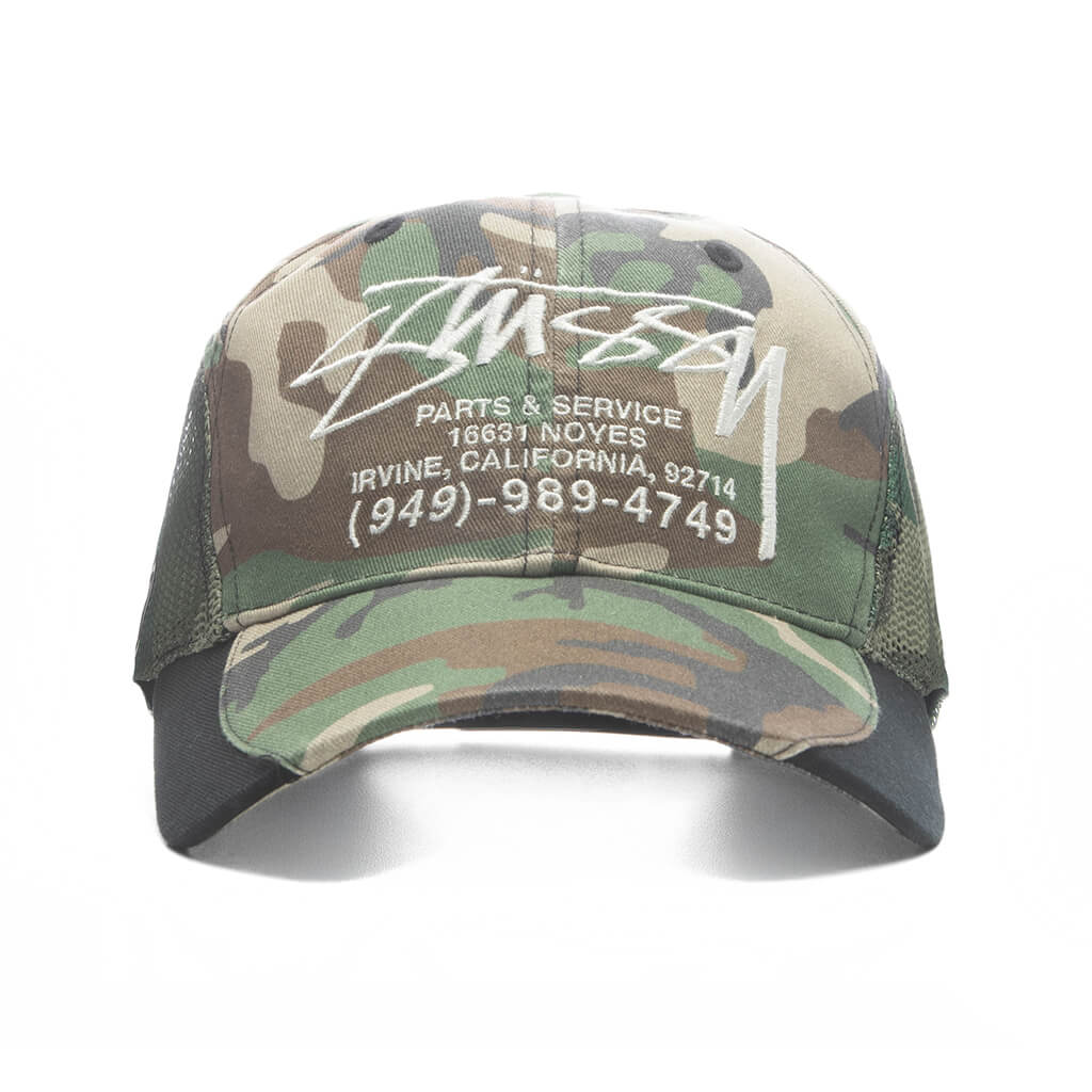 LP Service Mesh Strapback Cap - Camo