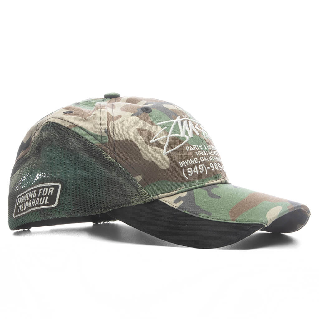 LP Service Mesh Strapback Cap - Camo