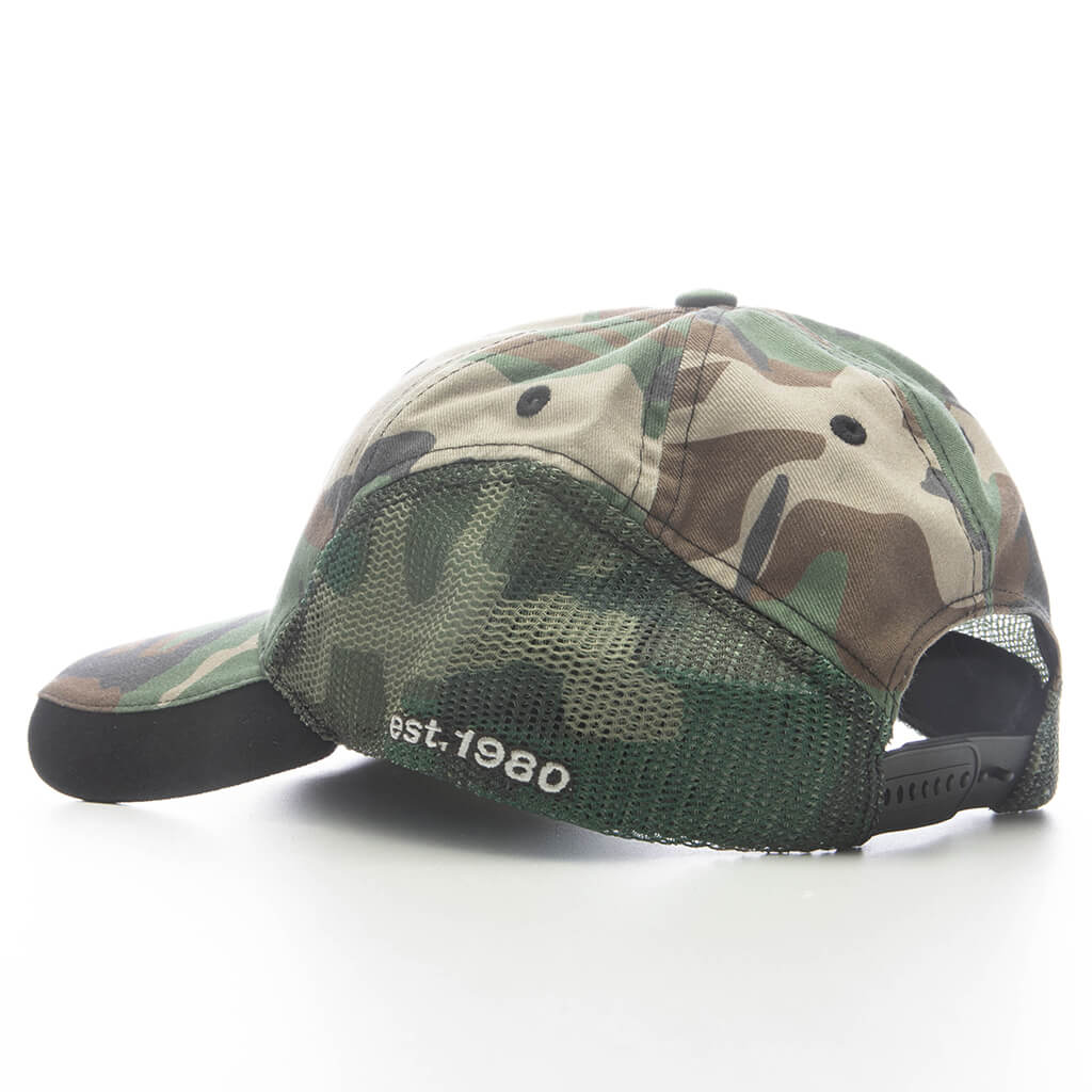LP Service Mesh Strapback Cap - Camo