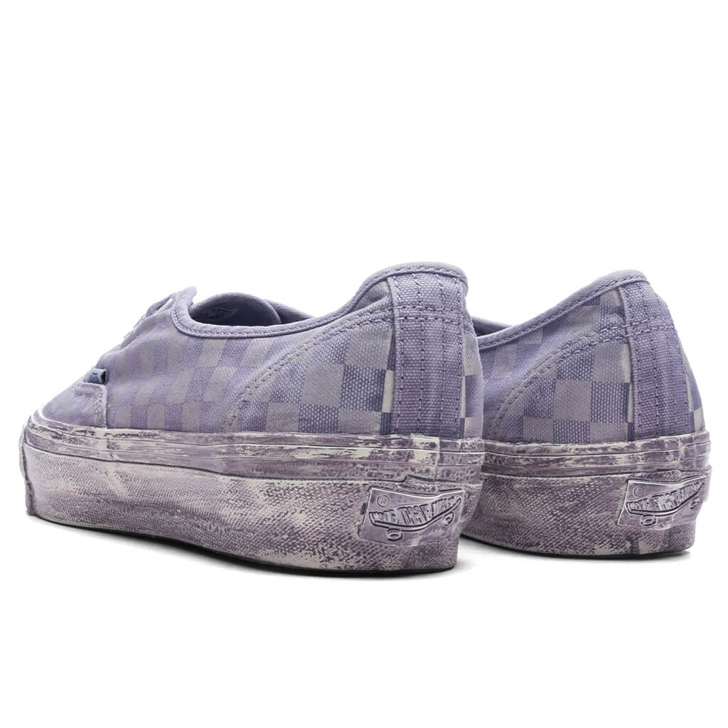 LX Authentic Reissue 44 - Dip Dye Checkerboard Lavender Gray