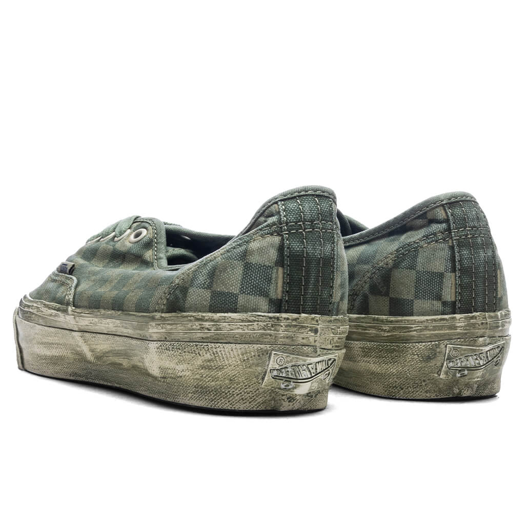 LX Authentic Reissue 44 - Dip Dye Checkerboard Twist of Lime