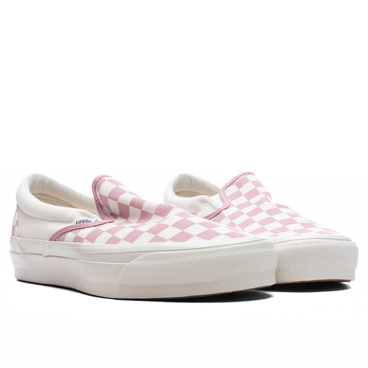 Premium Classic Slip-On 98 - Checkerboard Pink