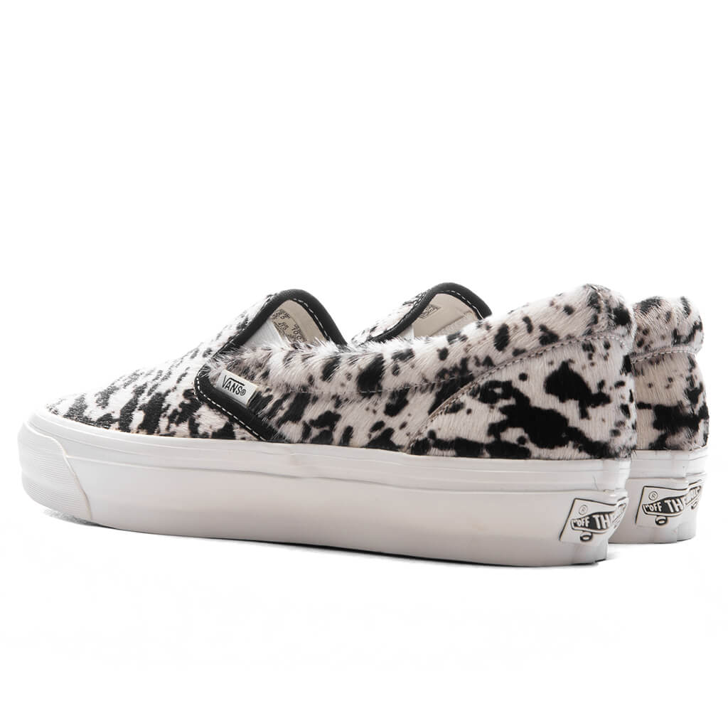 Premium LX Classic Slip-On 98 - Pony Hair Black/White