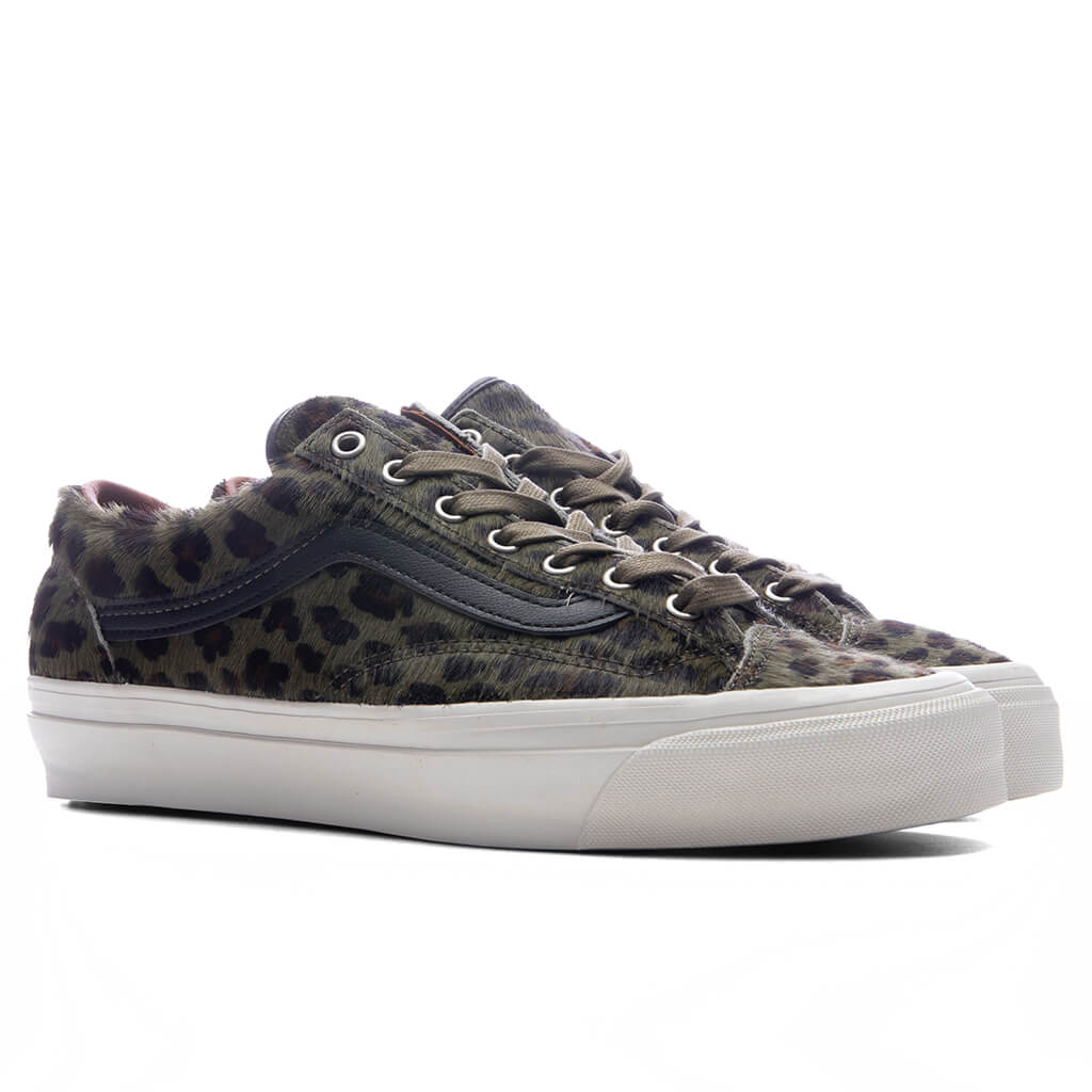 Premium LX Old Skool 36 - Cheetah Olive