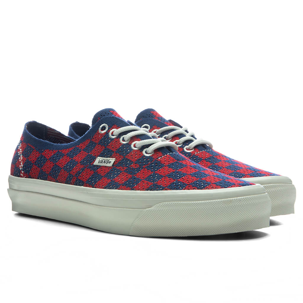 Premium LX Authentic 44 EK Punk Check - Red/Blue