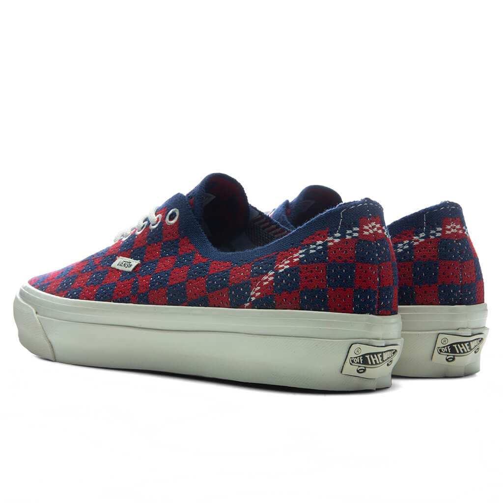 Premium LX Authentic 44 EK Punk Check - Red/Blue