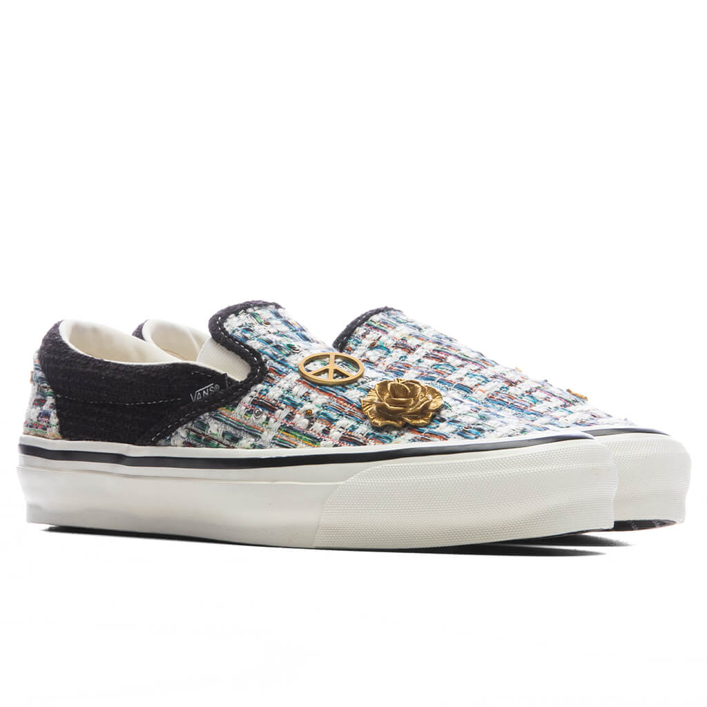 Premium LX Classic Slip-On 98 Cardigan - Black/White