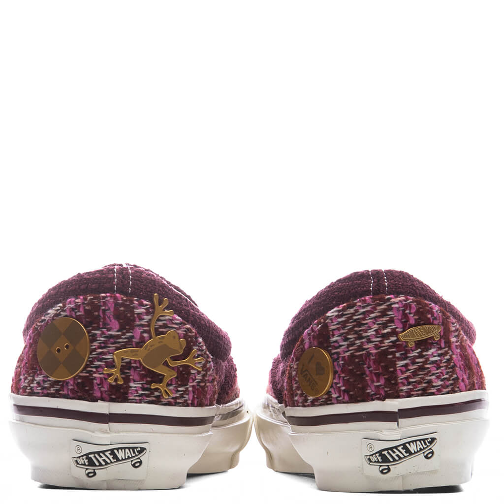Premium LX Classic Slip-On 98 Cardigan - Brown/Pink