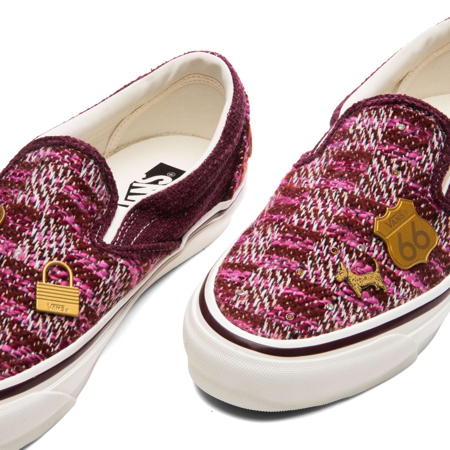 Premium LX Classic Slip-On 98 Cardigan - Brown/Pink