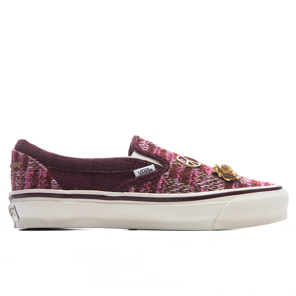 Premium LX Classic Slip-On 98 Cardigan - Brown/Pink
