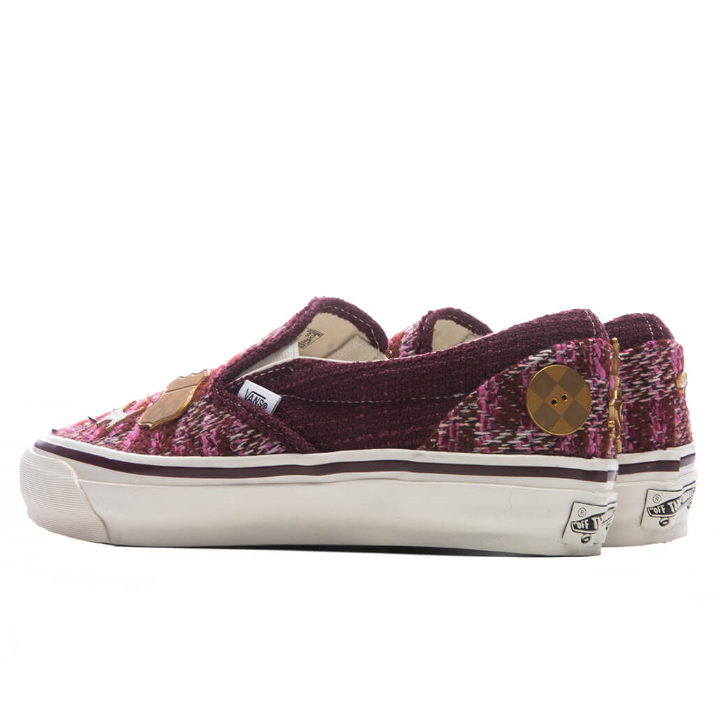 Premium LX Classic Slip-On 98 Cardigan - Brown/Pink