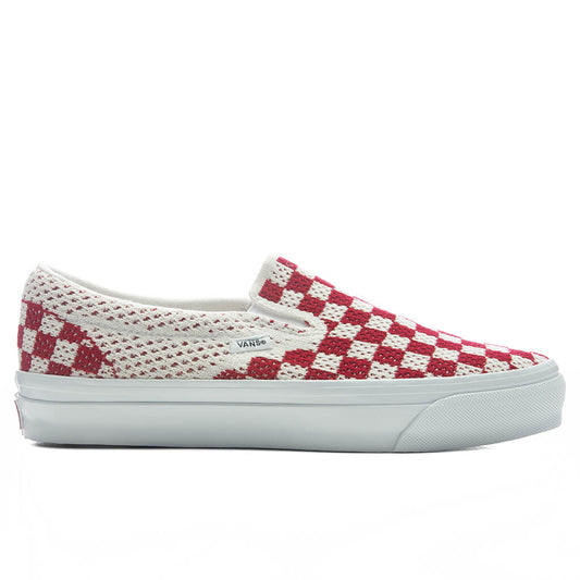 Premium LX Classic Slip-On 98 EK - Checkerboard Red