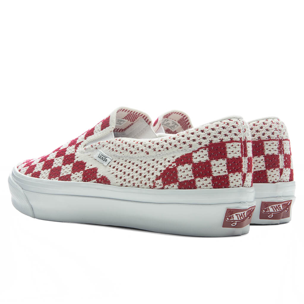 Premium LX Classic Slip-On 98 EK - Checkerboard Red