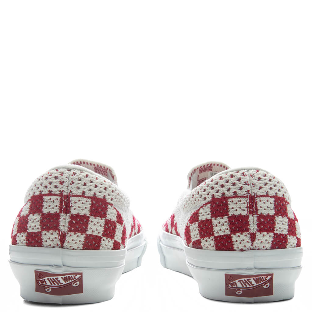 Premium LX Classic Slip-On 98 EK - Checkerboard Red