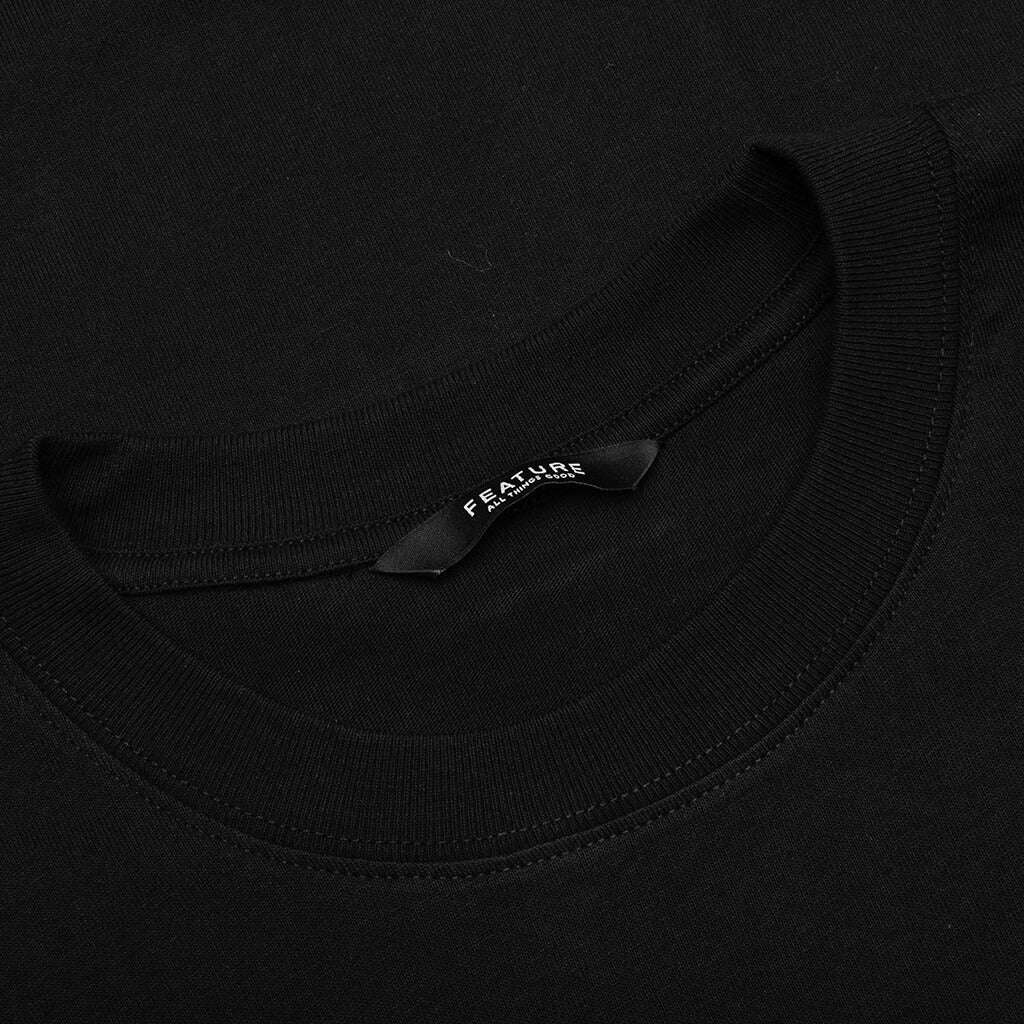 Coastal Tee - Black/White