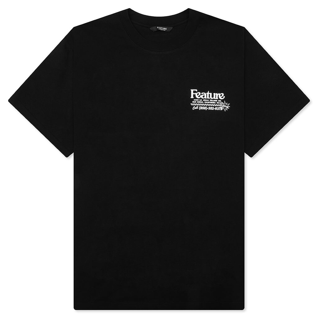 Coastal Tee - Black/White