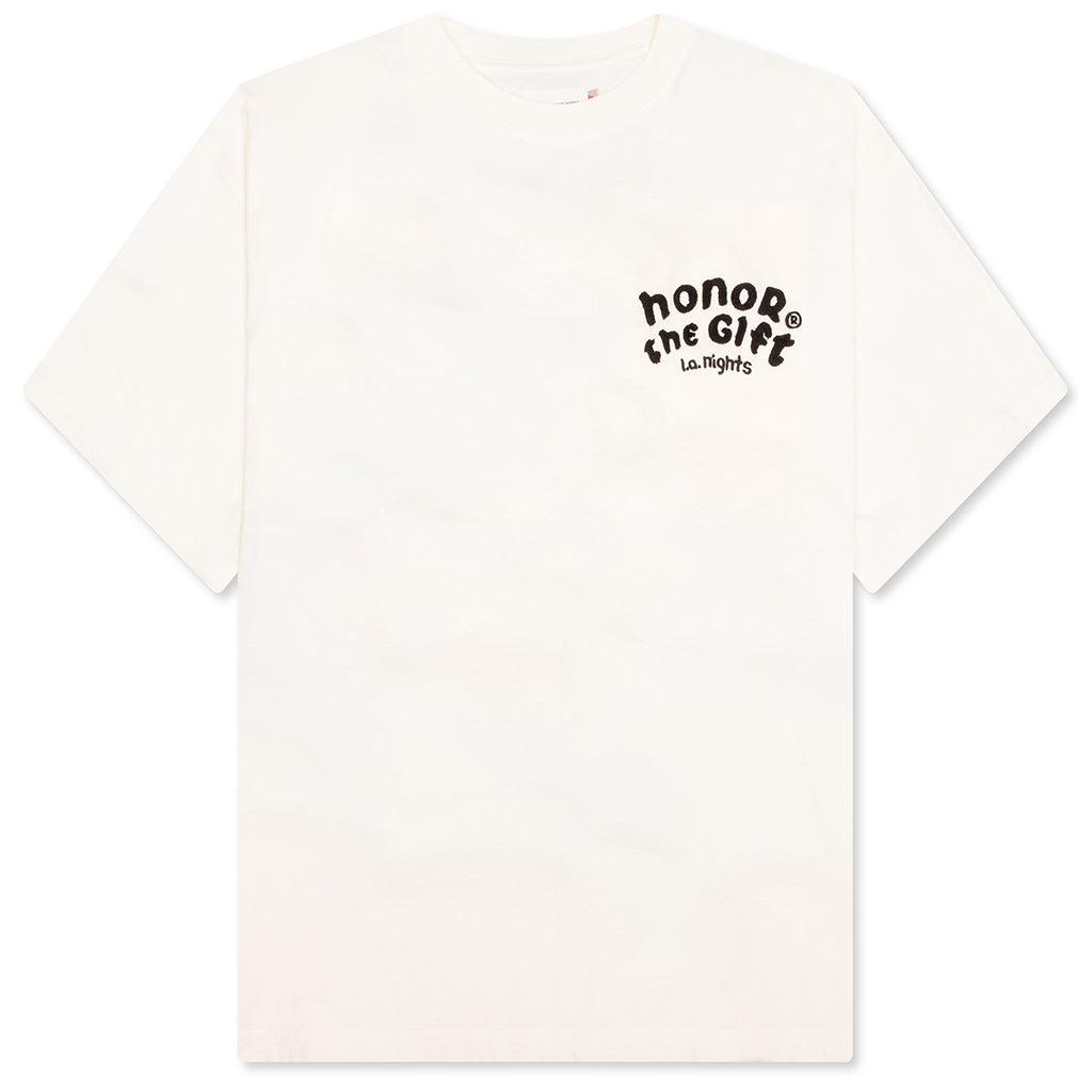 LA Nights T-Shirt - Bone