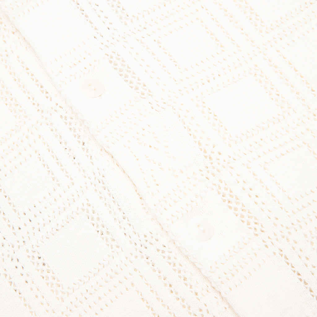 Lace Knit Shirt - Chalk