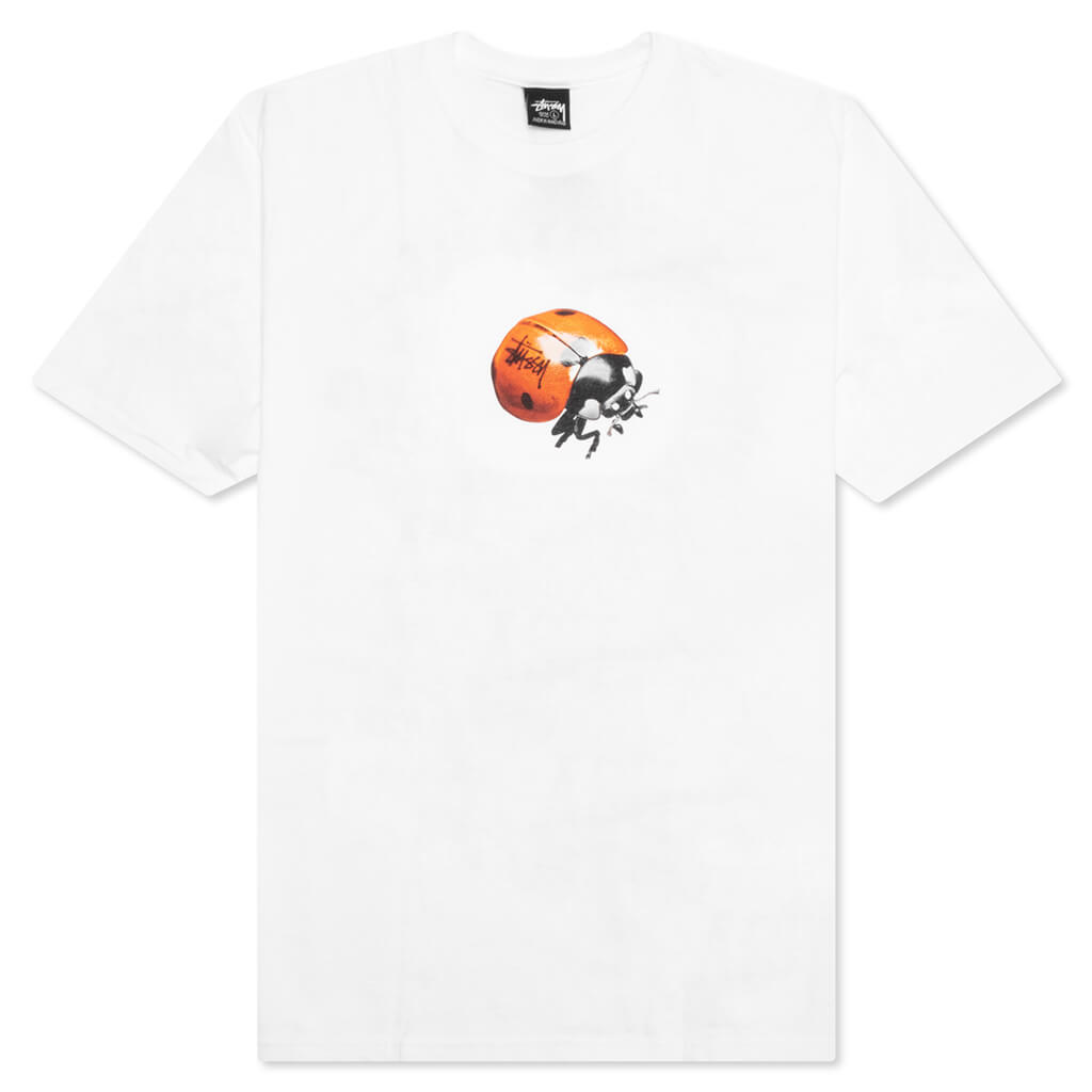 Ladybug Tee - White