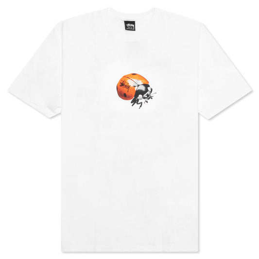 Ladybug Tee - White