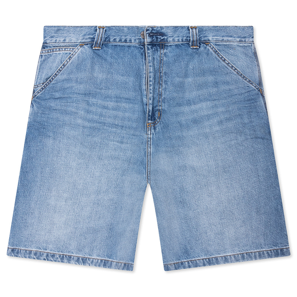 OG Single Knee Short - Blue Burst Washed