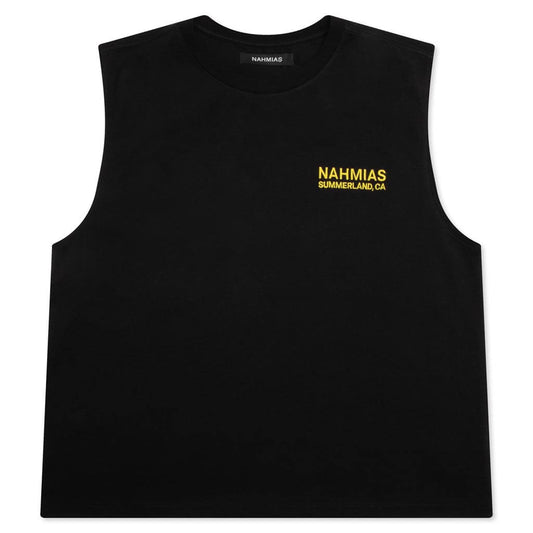 Landscape Muscle T-Shirt - Vintage Black