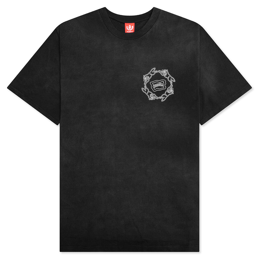 Landslide S/S Knit Oversize Fit Shirt - Black