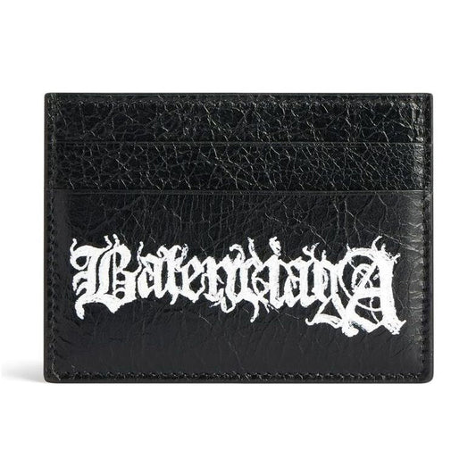 Balenciaga Cash Card Holder Diy Metal 'Black White' 5943092AAW31090