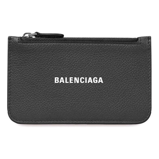 (WMNS) Balenciaga Cash Large Long Coin And Card Holder 'Black' 6371301IZI31090
