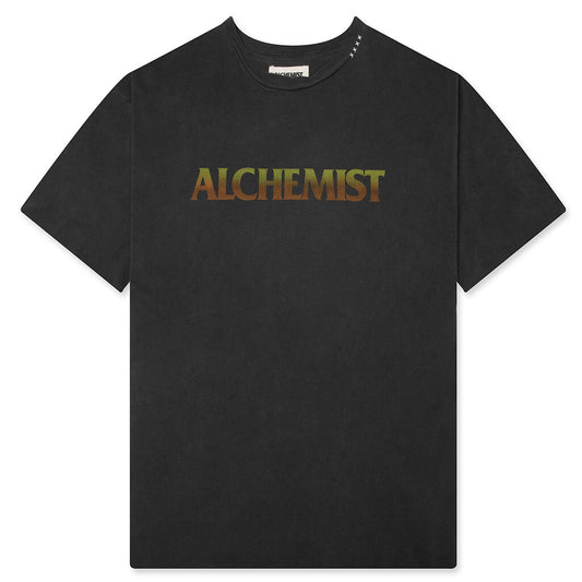 Large Gradient Logo T-Shirt - Jet Black