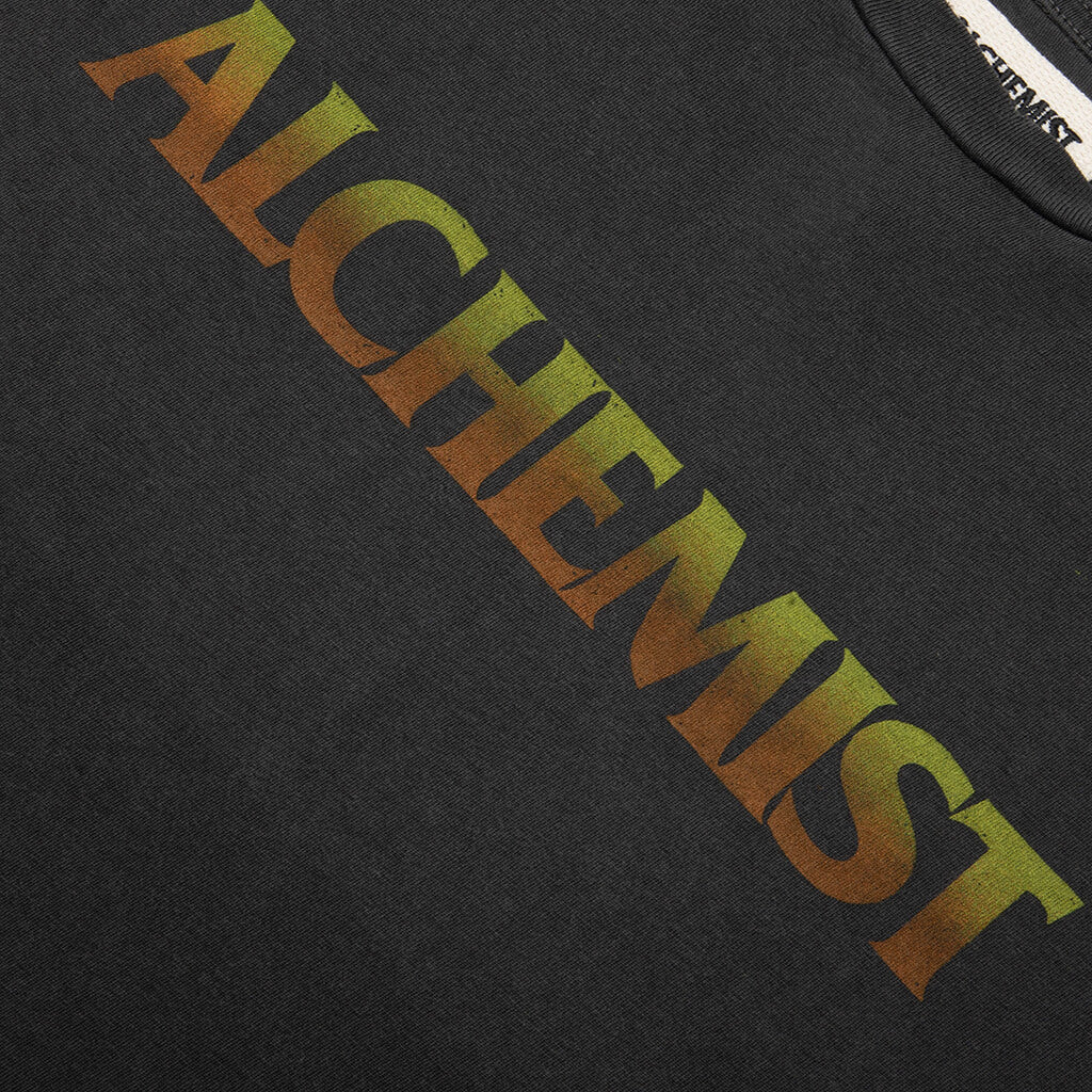 Large Gradient Logo T-Shirt - Jet Black